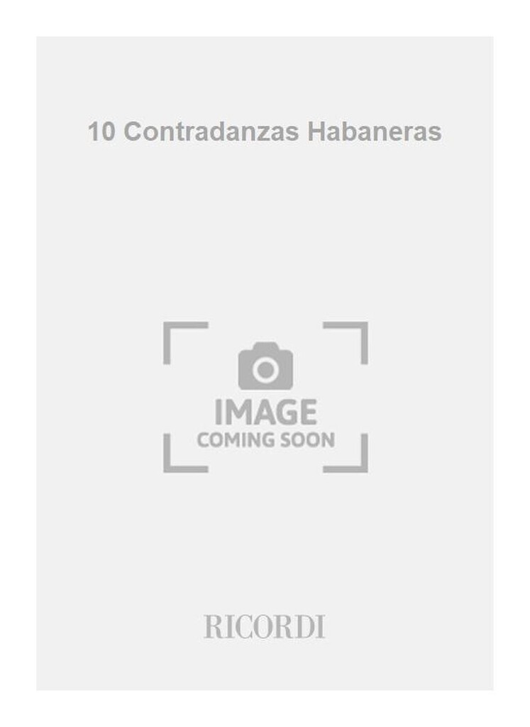 10 Contradanzas Habaneras